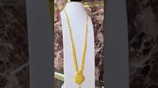 22k gold mala set beautiful design #2024 #viral #fayyaz sipra #gold jewellery #yt studio