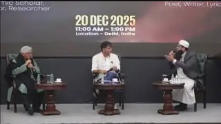 Javed Akhtar vs Mufti Shumail Nadwi: The Battle of Logic! 🔥 | Existence of God Debate #MuftiShumailN