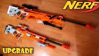 Модификация снайперской винтовки Nerf Raptorstrike от TERIN