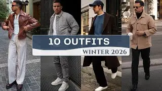 10 Latest Outfits for Men | Winter 2026 Fashion