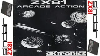 ASTEROIDS (2024 / Don Priestley Hi-res Game Recovered) ZX81 + DK'Tronics chr.
