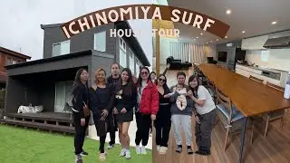 ICHINOMIYA SURF HOUSE CHIBA - HOUSE TOUR| MINA SANTOS