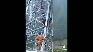 Transmission Linework 💪⚡Credits @hmyd.r.bayat76