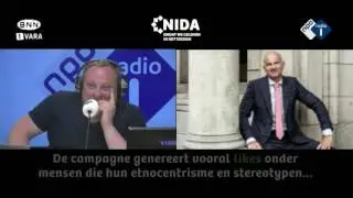 Nourdin El Ouali in Nieuws BV over postercampagne #zelfgekozen