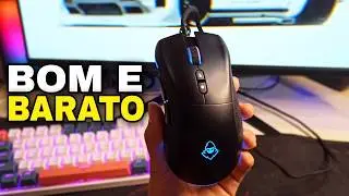 Mouse Gamer Bom e Barato por Menos de 100 Reais - Vale a Pena? - Mancer lead 2