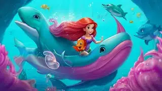 Bedtime Story for Kids! ~~ Beneath the Waves: Melisa and the Brave Dolphins 🐬 🧜🏼&zwj;♀️ 🚢