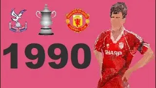 Man Utd v Crystal Palace FA Cup Final REPLAY 1990