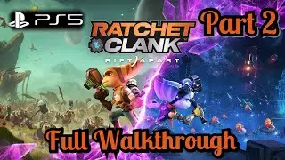 RATCHET AND CLANK RIFT APART PS5 Gameplay Walkthrough FULL GAME 1080P 60FPS - Part 2 [Deutsch]