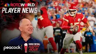 Chiefs&rsquo; Patrick Mahomes once again bona fide fantasy star | Fantasy Football Happy Hour | NFL on NBC