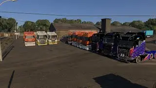 Конвой в понедельник от🐅Tiger Logistic Company в🚛ETS 2