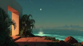 Luxury Deep House Vibes Infinite Pool Night Mix ~ Melodic Deep House