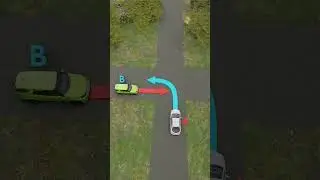 an uncontrolled intersection #Uncontrolledintersection
