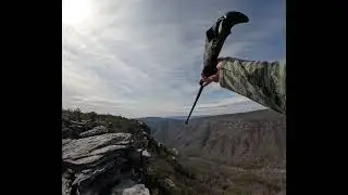 Shortoff Mountain, MST overlook #1 to overlook #2, Linville Gorge Wilderness Area #chiefsholsters