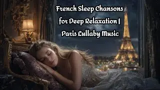 Sleep Fast With French Jazz 😴 Calm Insomnia Relief | Relaxing Chansons 🌙