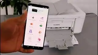 How To Scan with Canon Pixma TR4756i To Phone, Save as PDF and Print Full Guide