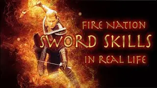 Fire Nation Sword Skills In Real Life - Prince Zuko Cosplay with Shuang Dao Twin Broadsword Spinning