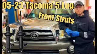 Замена передней стойки Toyota Tacoma 5 Lug 05-23