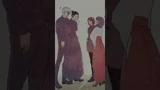 gojo x utahime x geto x shoko edits - jujutsu kaisen ❤️✨️