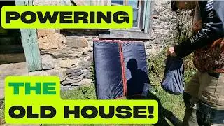 Off-grid energy &ndash; Testing a Foldable Solar Panel (I Found a Totally Destroyed Mountain House&hellip;)