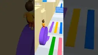 Layers Roll-3D Vs Balloon Pop Runner Gameplay NEW UPDATE Mobile games 999 Tiktok #layersroll #games
