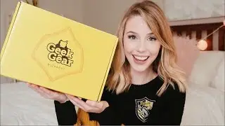 harry potter geekgear wizardry unboxing : september 2018