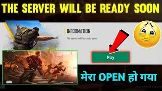 HOW TO SOLVE SERVER WILL BE READY SOON /SERVER WILL BE READY SOON FREE FIRE | GAME UPDATE KAISE KARE