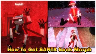 Growth Of Giggle Rp Season 2 - How To Get Santa Seek Morph | Roblox