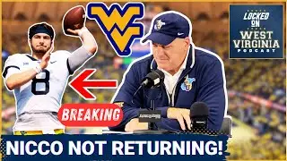 PORTAL: WVU QB Nicco Marchiol OFFICIALLY DONE, TRANSFERING from WVU!