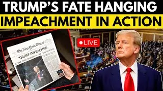 Trump  Impeachment Live:  Donald Trump Breaks Silence On Impeachment | Trump Live | Live News