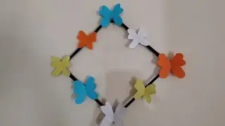 Cute diy making a wall hanging ! #art #painting #viralvideo #diy #drawing #miniarts #sangeetaanshika