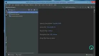 How to create first project of java on intellij