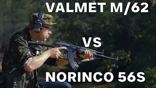 VALMET vs NORINCO reservil&auml;iskiv&auml;&auml;rit kokeilussa - arvatenkin erilaiset