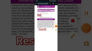 Ca foundation result🤬🤬🤬🤬reaction #How to check ca foundation result #shorts #shortvideo #shortsviral