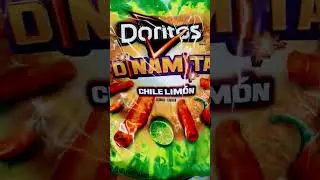 💛💛💛 Amazing Satisfying DORITOS DYNAMITE LEMON CHIPS #shorts #asmr #trending #viral