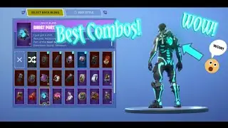 Top 5 Best Skull Trooper Backbling combos! (First to get Ghost Portal/Skull Trooper Backbling)