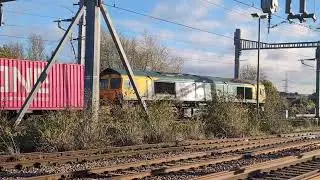 Freightliner Class 66 no: 66418 @ Didcot Parkway (4O14) 25/11/2025.