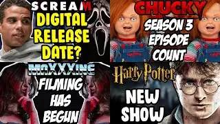 Scream 6 Digital Release, CHUCKY Season 3 Episodes, MaXXXine Filming, Harry Potter TV Show Coming