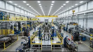 Inside the Military Exosuit Factory: How America Builds Next-Gen Combat Exoskeletons (Full Process)
