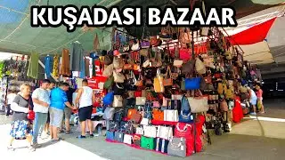 KUŞADASI TÜRKIYE WEDNESDAY MARKET | KUŞADASI BAZAAR | 11 June 2025 | 4k UHD 60fps