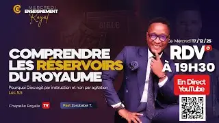 COMPRENDRE LES RESERVOIRS DU ROYAUME