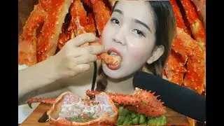 ASMR SPIDER KING CRAB LEGS * EXTREME EATING SOUNDS * NYNY-ASMR
