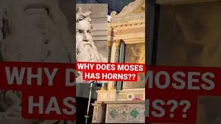 WHY DOES MOSES HAS HORNS??? #shorts #viral #history #church #italy #learning #art #moses #facts