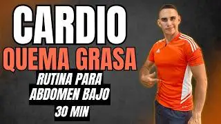 CARDIO Sin Saltos🔥PARA PERDER PESO RAPIDO Abdomen Y Cintura de pie (LOW IMPACT)