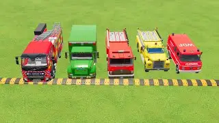 Heavy Transporting Police & Ambulance Vehicles 🚑🚓 | FS22