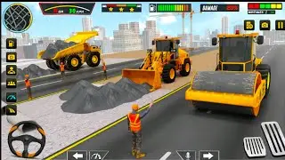 📌Real City Construction Machine Excavator - Simulator Construction android gameplay