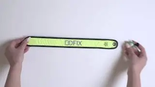 DOFIX LED Bracelet - How to insert/change battery