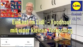 #1 Super Bowl 2026 - Einkauf im Lidl für 43,79€ - Foodhaul - mit einer kleinen Verkostung