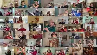 The Flute Practice Flute Choir 2025 - Hark the Herald Angels Sing/Silent Night/Joy to the World