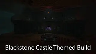 Blackstone Castle Themed House Series Minecraft 1.16 Build