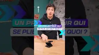 Un #projecteur pliable ? Trop styl&eacute; mais est-ce que &ccedil;a vaut vraiment le coup ? 👀 #tech #AurzenZip